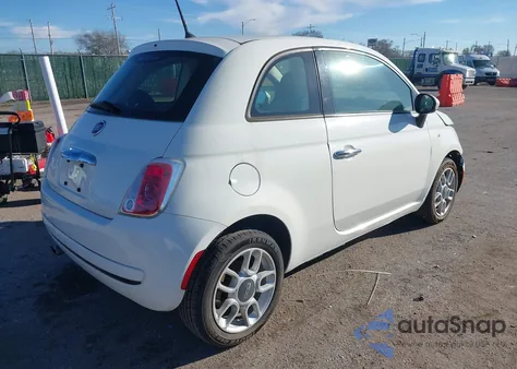 2015 Fiat 500 Pop from USA, damaged, VIN 3C3CFFAR2FT657166